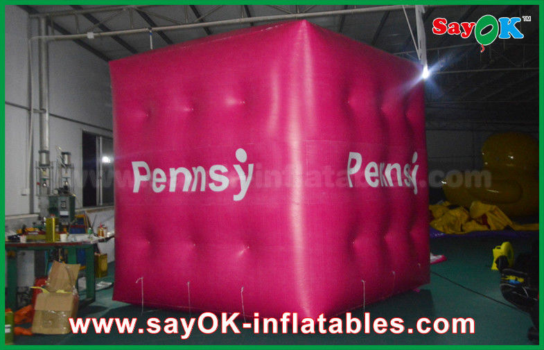 Giant Pinky Inflatable Helium Cube Inflatable Balloon for Promoting