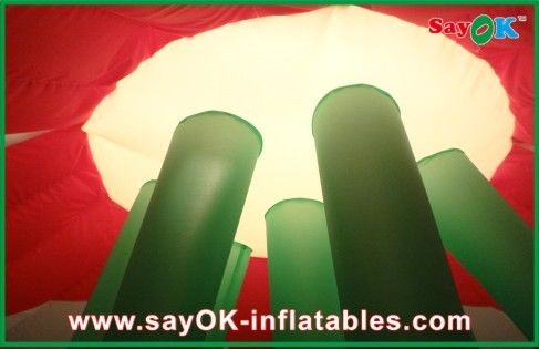New Design Colorful 1.5m Hanging Lighting Decoration Inflatable Flowers