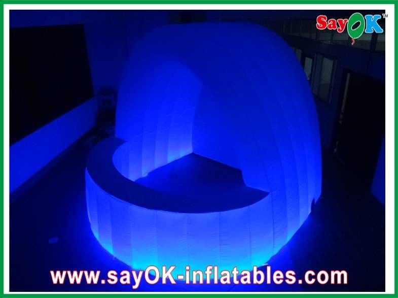 Inflatable Work Tent Led Lighting White Inflatable Bar Durable For Wedding Celebration Best Inflatable Tent
