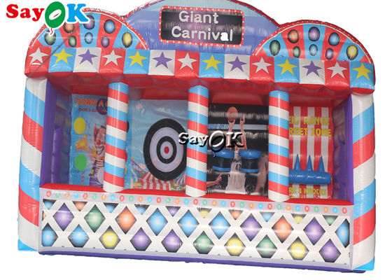 Outwell Air Tent Carnival Party Commercial نفخ الهواء خيمة للأطفال تفجير كشك اللعبة 6.6x2.8x3.656mH