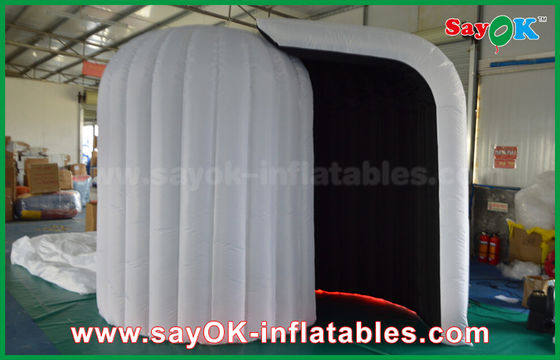 زخارف كشك الصور نفخ الزفاف Igloor Photo Booth Manufacturer مع مصباح LED 3mLx2mWx2.3mH