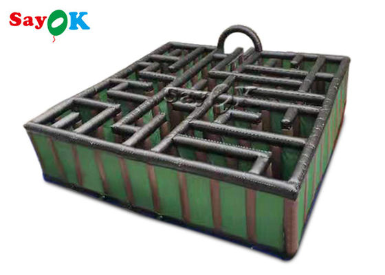 نفخ ألعاب الكرنفال للأطفال 10x10x2.5m نفخ الألعاب الرياضية عقبة بالطبع